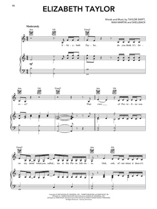 The Life of a Showgirl - Taylor Swift - Partition - Pop / Rock