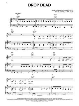 Chart Hits 2025-2026 - Partition - Pop / Rock