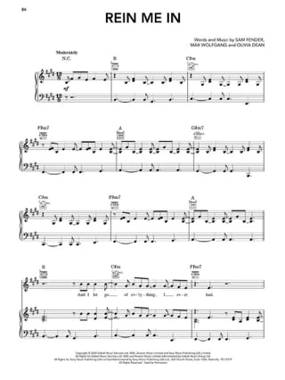 Chart Hits 2025-2026 - Partition - Pop / Rock