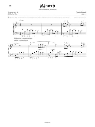 Dessins Animés au Piano - Partition - Musique de film