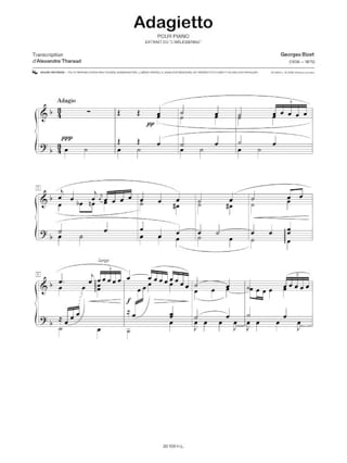 Musique Française - Partition - Piano