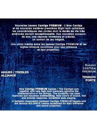 JEU de Cordes Classiques Alliance Cantiga Premium Tension forte