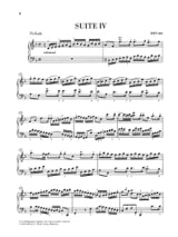 Suites Anglaises 4-6 BWV 809-811 - BACH - Partition - Piano