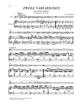 Variations pour piano et violon - KV 359 et KV 360 - MOZART