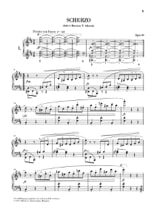 4 Scherzi - CHOPIN - Partition - Piano