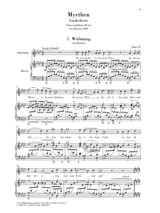 Myrthen Opus 25 - Robert Schumann - Partition - Mélodies