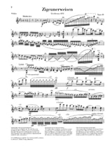 Airs bohémiens op. 20 pour violon et piano - SARASATE - Partition