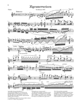 Airs bohémiens op. 20 pour violon et piano - SARASATE - Partition