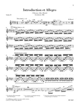 Introduction et Allegro - Parties - RAVEL - Partition - SEPTUORS