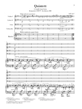 Quintette avec Piano en Fa mineur - FRANCK - Partition - Quintettes