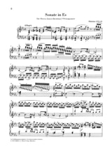 Sonate pour piano en Mi bémol majeur Hob 16-52 - HAYDN - Partition