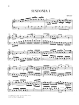 Sinfonien Bwv 787-801 - BACH - Partition - Piano