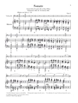 Sonate en Fa Majeur, opus 6 - Richard Strauss - Partition