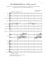 Concerto pour piano n° 2 - Conducteur - BRAHMS - Partition