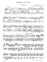 Iphigénie en Aulide - GLUCK - Partition - Opéras