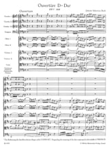 Ouvertüre Orchestersuite D-dur BWV 1068 - BACH - Partition