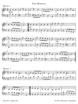 Neues Notenbüchlein - MOZART - Partition - Piano