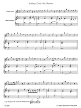 The Division Flute. Johny Cock thy Beavor - A Division on a Ground by Valentine 