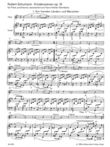 Kinderszenen op. 15 - Flûte et Piano - SCHUMANN - Partition