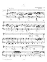 Zigeunermelodien Opus 55 - Voix Moyenne - DVORAK - Partition