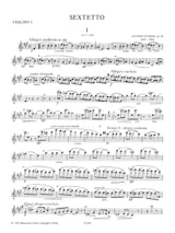 Streichsextett A-Dur op. 48 - Stimmen - DVORAK - Partition - Sextuors