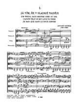 Les Cyprès - Score - DVORAK - Partition - Petit format
