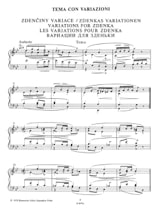 Compositions Pour Piano Seul - JANACEK - Partition - Piano