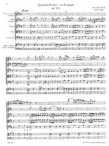 Quintett D-Dur op. 11 n° 6 - Flöte Oboe Violine Viola BC