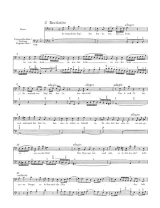 Der Himmel lacht! Die Erde jubilieret - BACH - Partition