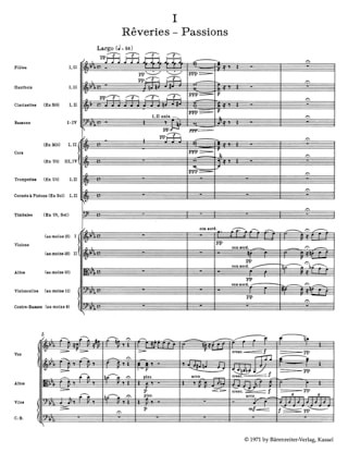Symphonie fantastique - BERLIOZ - Partition - Petit format