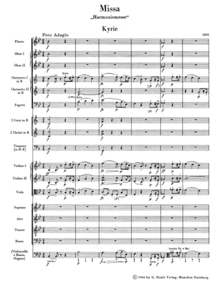 Missa B-Dur Harmonie-Messe. Urtext der Haydn-Gesamtausgabe - HAYDN