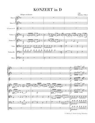 Konzert für Violoncello in D-Dur. Urtext der Haydn-Gesamtausgabe