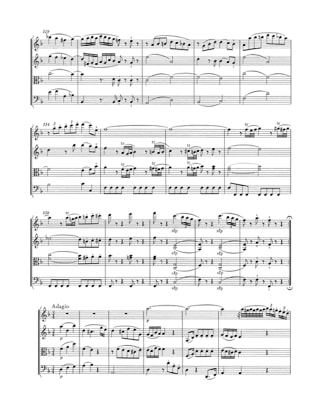 Quartett für Oboe, Violine, Viola und Violoncello. F-Dur KV 370