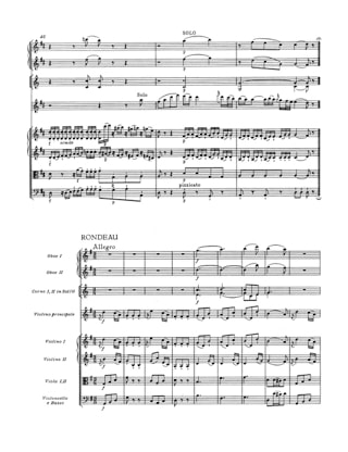 Violin-Konzert G-Dur KV 216 - Partitur - MOZART - Partition