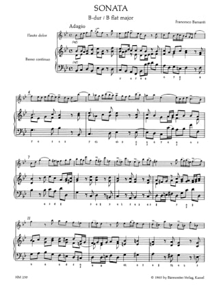 Blockflötenmusik des italienischen Barock - Altblockflöte u. Bc