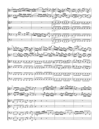 Brandenburgisches Konzert Nr. 6, B-Dur BWV 1051 - BACH - Partition