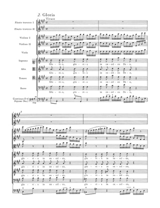Missa A-dur Lutherische Messe BWV 234 - Conducteur - BACH - Partition
