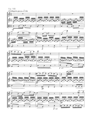 Variationen über Reich mir die Hand, mein Leben aus Mozarts Don Giovanni