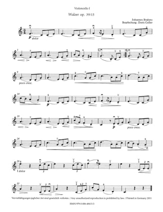 Violoncello x 4. Beliebte Werke des 19. Jahrhunderts in Bearbeitungen für 4 Cell