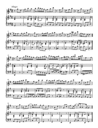 Sonate G-Dur - Flöte und Bc - HAENDEL - Partition - Flûte traversière