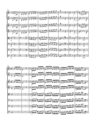 Symphonie Nr. 8 G-Dur Le Soir - Partitur - HAYDN - Partition
