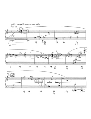 Komposition - Harfe solo - Jörg Herchet - Partition - Harpe