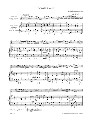 Sonaten op. 2 - Bd. 3 Nr. 6-7- Altblockflöte Flöte, Violine u. Bc