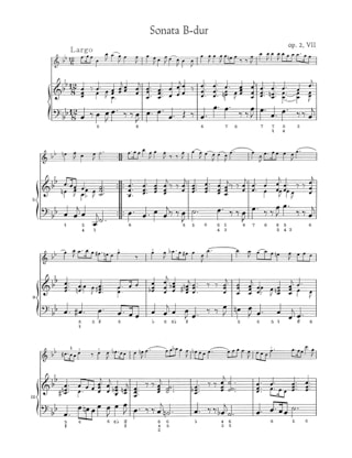 Sonaten op. 2 - Bd. 3 Nr. 6-7- Altblockflöte Flöte, Violine u. Bc