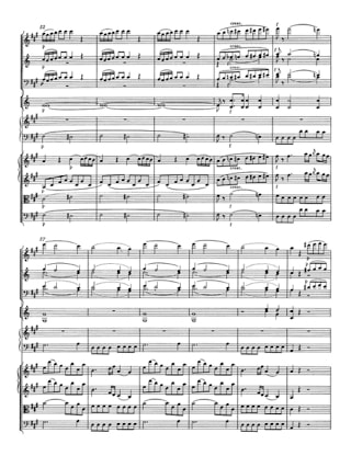 Klavierkonzert Nr. 23 A-Dur KV 488 - Partitur - MOZART - Partition