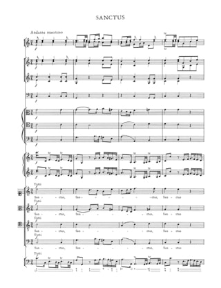 Missa C-Dur KV 317 Krönungsmesse - Partitur - MOZART - Partition
