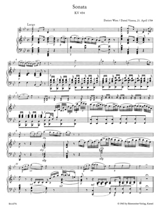 Sonaten - Späte Wiener Sonaten - MOZART - Partition - Violon