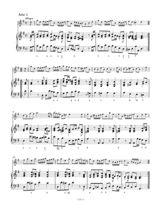 Die kleine Kammermusik - TELEMANN - Partition - Violon