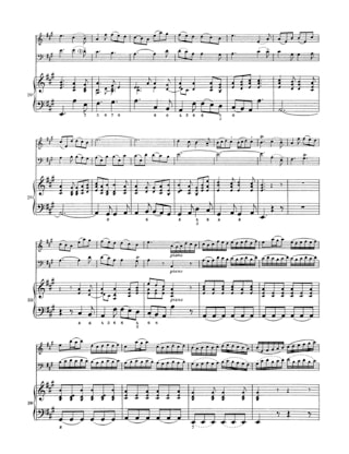 Pastorale - Flöte Violine/Oboe obl. Violoncello und BC Orgel - VIVALDI
