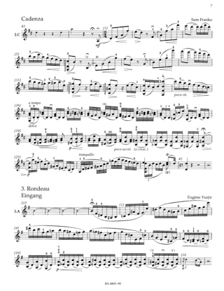 Concerto N° 3 Sol Majeur KV 216 - MOZART - Partition - Violon